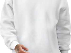 Men's Casual Long Sleeves Crewneck Sweatshirts Cotton Pullover Sweatshirt for Men
